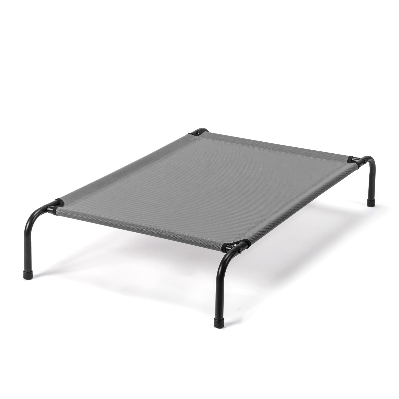 Zimtown  Dog Bed, Raised Dog Beds, Washable Outdoor Dog Cot, Chew Proof Pet Bed , Large, Light Gray