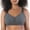 Charcoal, variant on Dalis Wire-Free Full Bust Bralette, Black, 30DDD