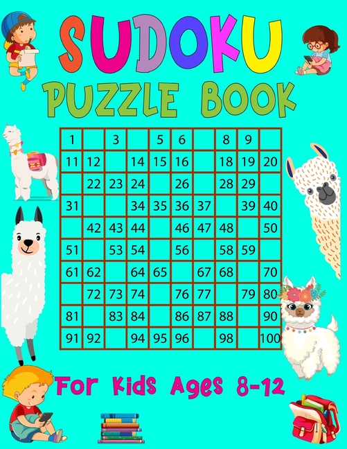 Sudoku Puzzle Book For Kids Ages 8-12 : Challenging and Fun Sudoku Puzzles for Clever Kids-Best ...
