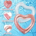 thumbnail image 2 of 2 flotadores inflables para piscina Sumind Heart, 120 x 100 cm, 2 of 6
