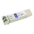 thumbnail image 2 of AddOn - SFP+ transceiver module - 10GbE - 10GBase-CWDM - LC single-mode - up to 24.9 miles - 1530 nm - TAA Compliant - for HPE Aruba 2930F 24G 4SFP+, 2930F 48G 4SFP+, 2930F 48G PoE+ 4SFP+, 5406 zl, 2 of 4