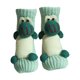 thumbnail image 3 of Calcetines de animales, regalos de año , antideslizantes, novedosos, calcetines gruesos de tubo medio para dormitorio Rana verde claro, 3 of 10
