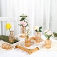 thumbnail image 4 of Glass Bud Vases Set of 36, Amber Small Vases for Centerpieces, Small Glass Vase for Flowers, Vintage Bud Vase in Bulk for Wedding, Party, Events, Reception, Home Decor, 4 of 6