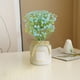 thumbnail image 5 of Flor Artificial de Gypsophila de Color Azul Claro Decoración, 5 of 6