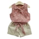 thumbnail image 5 of Jumpingount Conjunto de 2 piezas para niños, chaleco para bebé, pantalones cortos, ropa para niños, ropa de verano para niñas conjuntos de ropa Rosado rojo 100cm Jumpingount  AP002978-07, 5 of 6