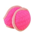thumbnail image 2 of Huankd Winter Ear Warmers Muffs, Fluffy Foldable Behind the Head, Adjustable Earmuffs for Running Skiing Hot Pink L, 2 of 9