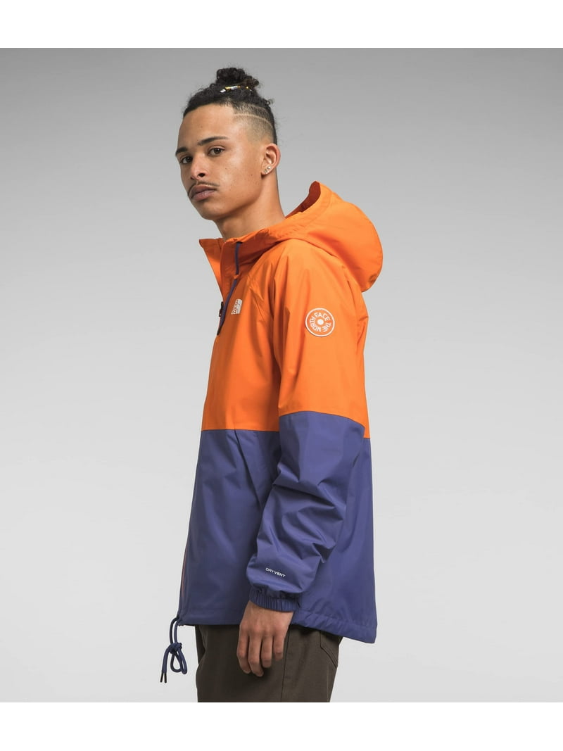 THE NORTH FACE Mens Antora Rain Hoodie Mandarin Blue XXL New