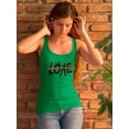 thumbnail image 2 of Love Cluttered Art Racerback Tank Women -Image by Shutterstock, Female x-Large, 2 of 4