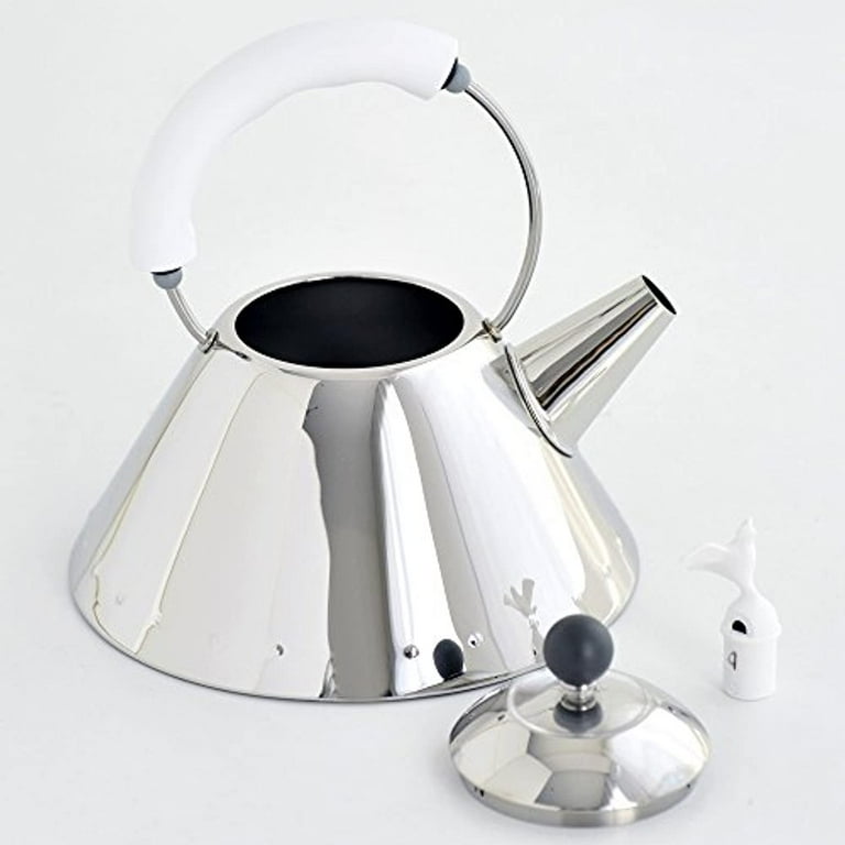 Alessi michael graves kettle with small bird shaped whistle deals