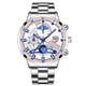 thumbnail image 1 of Reloj de moda para hombre, reloj con calendario, reloj dorado para hombre, reloj de cuarzo para negocios, reloj para estudiantes, 1 of 5