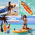 thumbnail image 7 of Quashley Wide Inflatable Stand up Paddle Board, 11 ft x 34 inch All-Around SUP Board with Paddle, Hand Pump, Backpack and Leash, 7 of 7
