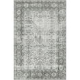thumbnail image 2 of BERTHMEER 2'x3' Small Area Rugs Washable for door Entryway Bedroom indoor Distressed Rugs, Gray, 2 of 4