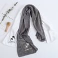 thumbnail image 1 of Toalla absorbente de sudor para deportes de gimnasio, regalo de actividad, alargada, gruesa, de secado rápido, suave, absorbente de sudor, para correr, para adultos, logotipo de constelación, 1 of 5