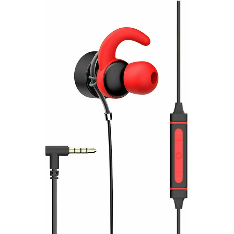 RPM Euro Games Wired in Ear Gaming Earphones with Mic for Mobile Phones,  Pc, Ps4, Xbox One, Nintendo Switch - (Red) : .in: Video Games
