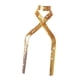 thumbnail image 2 of Pañuelo para el cuello con lentejuelas de metal para mujer, brillante, para cosplay Oro, 2 of 9