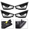 thumbnail image 3 of 1Pc Left/Right Side Car Inner Handle For Jac J3 J3S Turin 2009-2015 6105230U8010 Front Left, 3 of 8