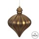 thumbnail image 3 of Adorno Navideño Vickerman Mocha Mate en Forma de Cebolla 6 cm, 3 of 4