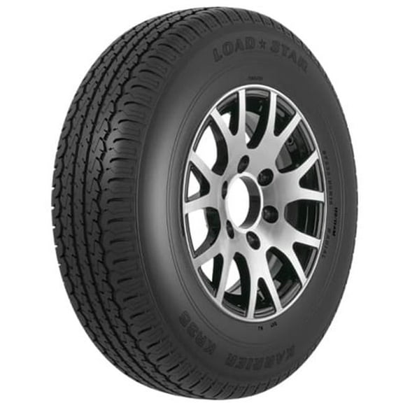 Americana 10253; ST225-75R15 D Ply Tire & Wheel for KR35 Kenda