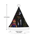 thumbnail image 3 of Saiise Five Nights At Freddy'S Christmas Hat,Santa Hat,Xmas Holiday Hat for Adults,Unisex Velvet Classic Santa Hat for Xmas New Year Party Headwear, 3 of 7