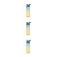 thumbnail image 3 of Bearachild Botella de agua de 600 ml, taza portátil a prueba de fugas para beber, gradiente, deportes, estudiantes, bebidas, azul, naranja, Type1 NO1, 3 of 6