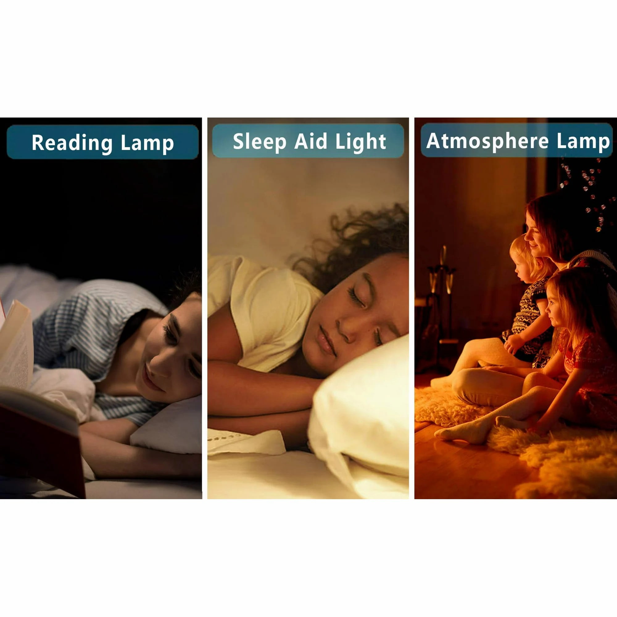 Wake Up Light Sunrise Alarm Clock ,Heavy Sleepers,Bedroom,with Sunrise Simulation,Sleep Aid,Snooze, Nightlight,Daylight,7 Colors,7 Natural Sounds,Ideal Gift