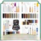 thumbnail image 3 of Juego de 29 herramientas para manualidades de cuero, costura a mano, aguja de coser, lienzo, hilo, juego de combinación, 3 of 5