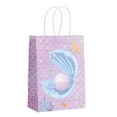 thumbnail image 4 of 12pcs Recyclable Mermaids Party Favors Bags for Various Event Paper Gifts Bags, 4 of 18