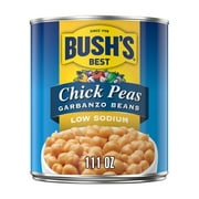 Bush's Low Sodium Garbanzo Beans, Canned Chickpeas, 111 oz Can