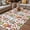 Brown, variant on Gingerbread Man Outdoor Rug for Patio/Deck/Porch, Non-Slip Large Area Rug 5 x 7 Ft, Boys Girls Candy Fruits Star Indoor Outdoor Rugs Washable Area Rugs, Reversible Camping Rug Carpet Runner
