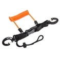 thumbnail image 1 of Greeniant Linternas de buceo Cable de seguridad en antipérdida Herramienta de emergencia con hebilla de liberación rápida Correa de Deportes acuáticos Naranja, 1 of 6