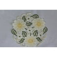 thumbnail image 2 of Doily Boutique Round Doily with Large Yellow Daisies, Size 7 inches, 2 of 3