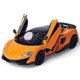 thumbnail image 1 of Modelo de coche fundido a presión McLaren 600LT 1:36 de metal con cierre retráctil naranja, 1 of 4
