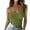 Army Green, variant on Tank Top for Women(S-5XL), Solid Color Crew Neck Cute Sleeveless Shirts Hawaiian Beach Vacation Workout Running Summer Casual Tops