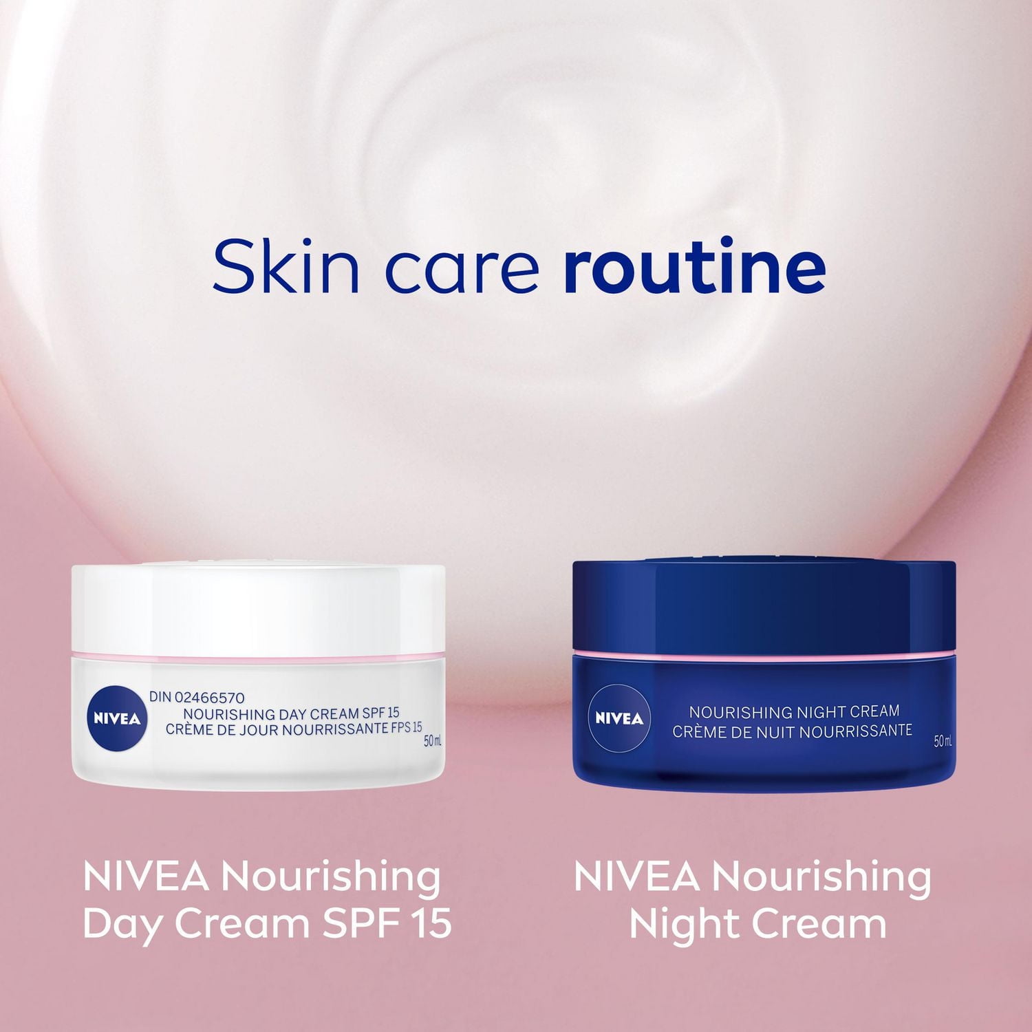 NIVEA Nourishing Day Cream with SPF 15 for Dry Skin, 50mL