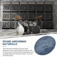 thumbnail image 5 of KAKOWELY Professional Sound Absorbing Materials Practical Soundproofing Mat Anti-skid Mat,47.24X"X47.24"X0.39", 5 of 5