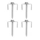 thumbnail image 5 of Sujetadores Para Cercas De Alambre, Clavos Grapas Para Cercas Seguros Y Confiables Adaptador Hexagonal De Fácil Instalación Resistente A La Erosión 50 Piezas Para Jardín Con, 5 of 7