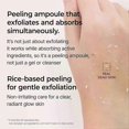 thumbnail image 3 of Peel Shot Glow Rice Ampoule Duo White rice ampouleBlack rice ampoule Soft Exfoliating Face and Body Scrub Dead Skin Cells, Blackheads Remover, 3 of 5
