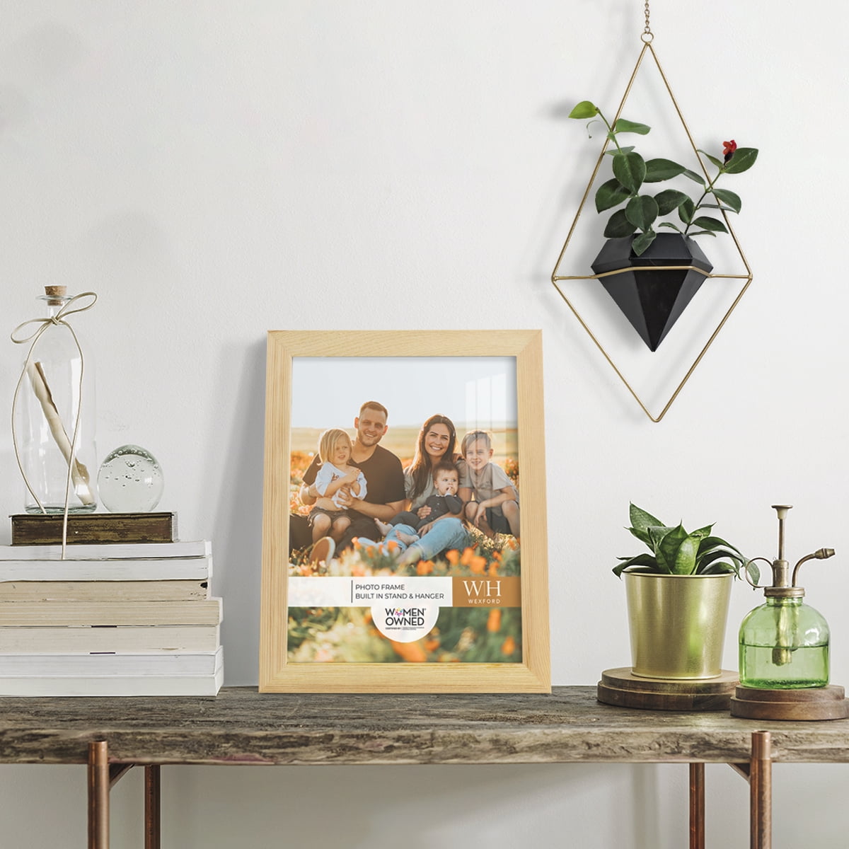 Woodgrain 8 in. x 10 in. Natural Wood Picture Frame