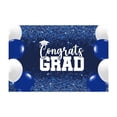 thumbnail image 1 of Graduation Party Backdrop Banner, Polyester Photo Background Cloth with “Happy Graduation” Design, Reusable Waterproof Poster for School, Classroom, Ceremony, and Group Photo Decoration, 1 of 1