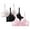 women bras-Pink, variant on Sriper Bras for Large Breasted Women 3 Pack,Cute Sports Bras,Solid Color Daily Bra Underwear No Rims Sujetador Deportivo Para Mujer,Red S