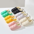 thumbnail image 6 of Waterproof Cotton Slippers for Women Men Winter Outdoor Indoor Home Plush Warm Thick Sole Anti slip Cotton Shoes for Couple, 6 of 6