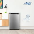 Arctic King 3.0 Cu ft Upright Freezer Stainless Steel Door, EStar