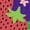 PURPLE, variant on Instant Message - Fresh Picked Strawberries - Youth Boys Short Sleeve Graphic T-Shirt