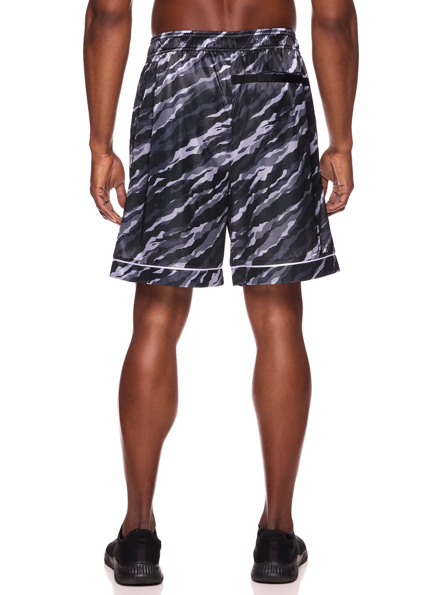 AND1 Men's and Big Men's Offense 8" Short, up to Size 3XL