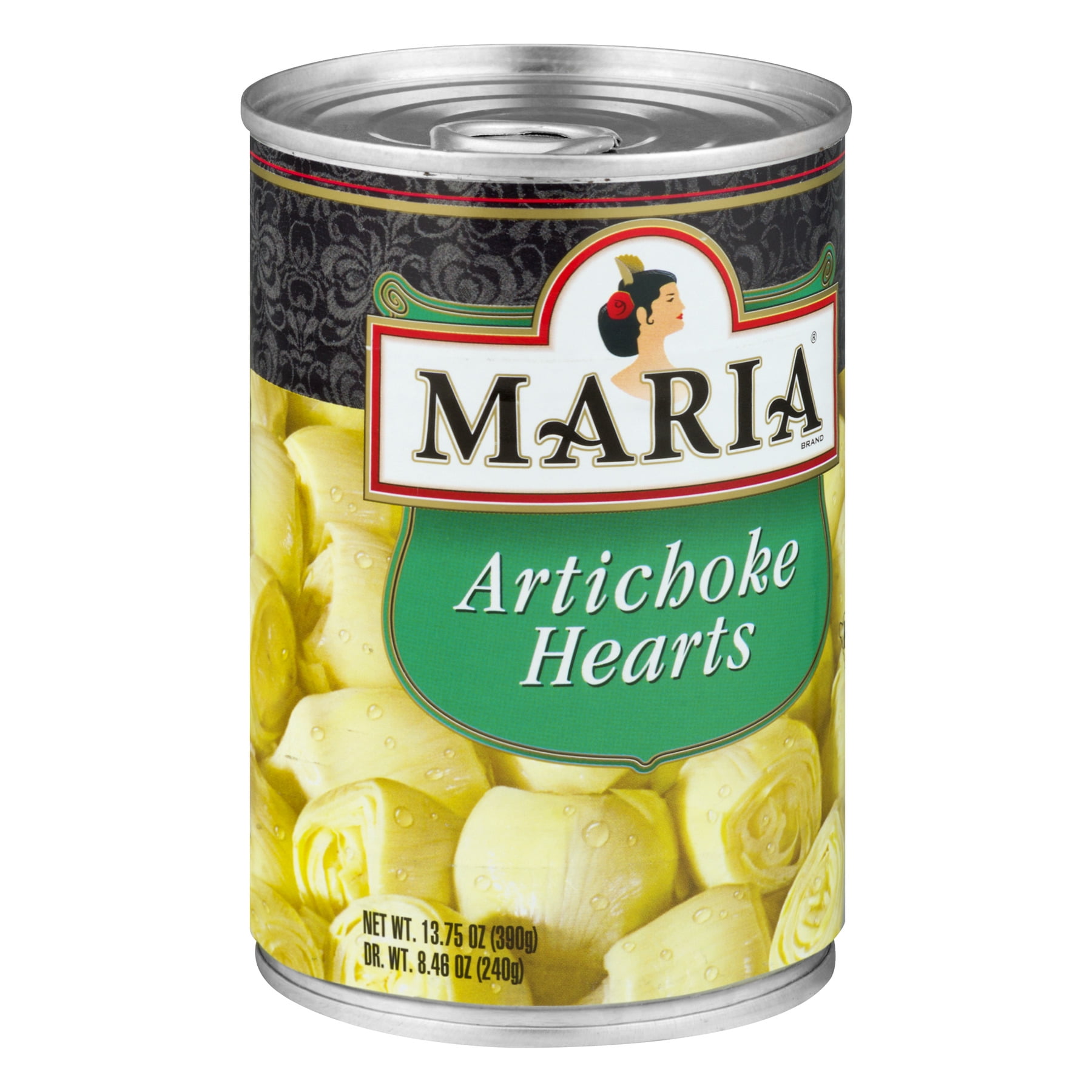 (4 pack) Maria Artichoke Hearts, 13.75 oz, Can