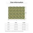 thumbnail image 5 of Rozeui Shiba Inu Dog And Flower for Flannel Blanket, Soft Fuzzy Plush King Blanket for Winter, Thick and Warm All-Season Bed Throw-40"x30", 5 of 6