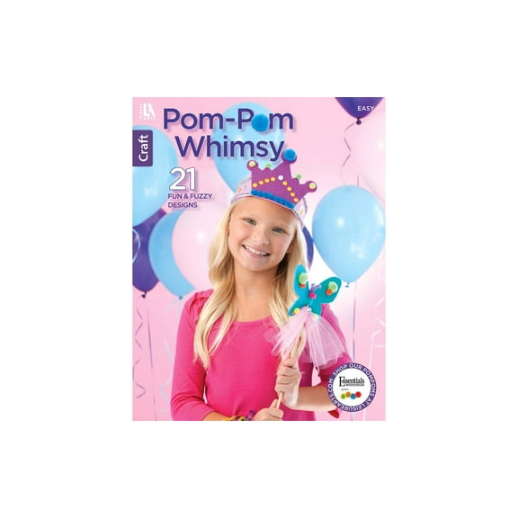 Leisure Arts Pom Pom Crafts Book