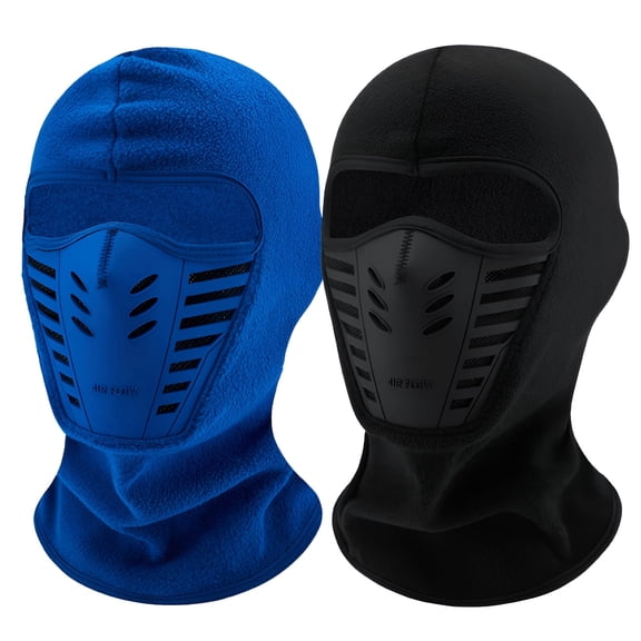 TELOLY 2Pcs Ski Mask Waterproof and Windproof Face Mask for Cold Weather Quick Adjustment Balaclava Ski Mask Color Mixing1