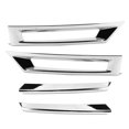 thumbnail image 1 of 4pcs Front Fog Lamp Light Frame Cover Trim Decoration Part Fit for Honda 2020-2021, 1 of 5
