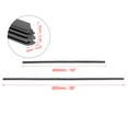 thumbnail image 2 of 4 Pcs 16'' 26" 6 x 10mm  Frameless Windshield Wiper Rubber Strip Blade Refills for Auto, 2 of 7